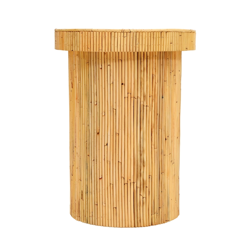 Acadia Natural Rattan Side Table