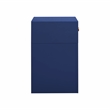 Suzie Navy & Rattan Nightstand