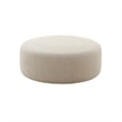 Broohah Beige Upholstered Ottoman