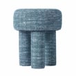 Claire Teal Green Knubby Stool