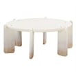 Gloria Cream Oak Coffee Table