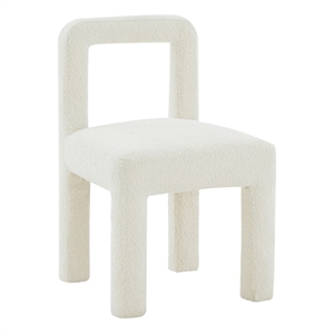 Hazel Cream Boucle Dining Chair