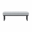 Olivia Gray Boucle Bench