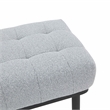 Olivia Gray Boucle Bench