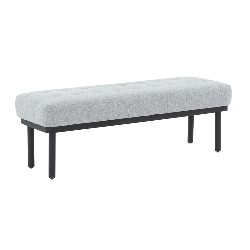 Olivia Gray Boucle Bench