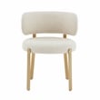 Margaret Cream Linen Dining Chair