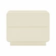 Sagura Cream Nightstand