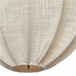 Elliana Off White Cotton Pendant Lamp