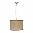 Mariana Natural Mango Wood and Jute Pendant Lamp