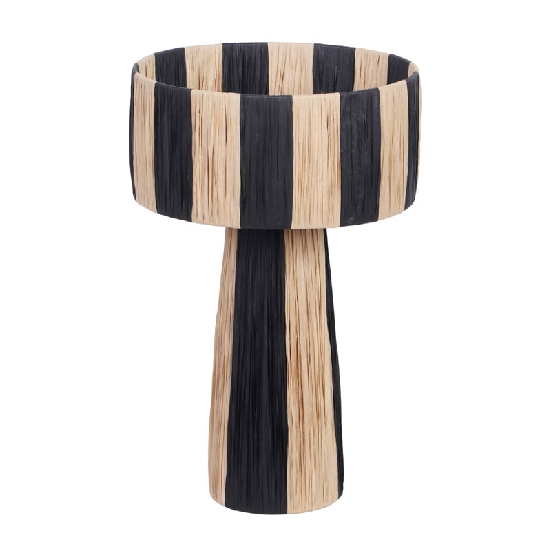 Shelby Raffia Back and Natural Table Lamp