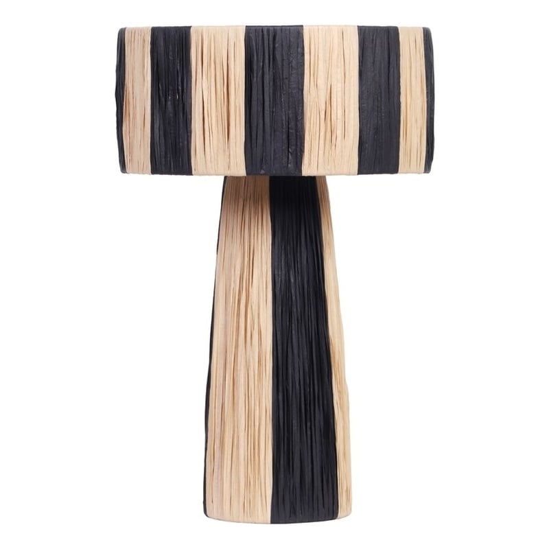 Shelby Raffia Back and Natural Table Lamp