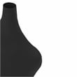 Tarri Black Steel Vase