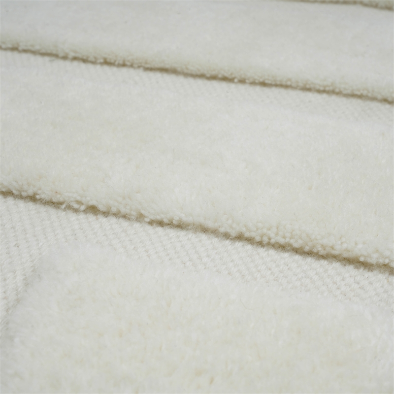 Loop White 5' x 8' Area Rug