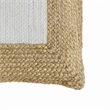 Blank Mind White Square Accent Pillow