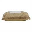 Blank Mind White Square Accent Pillow