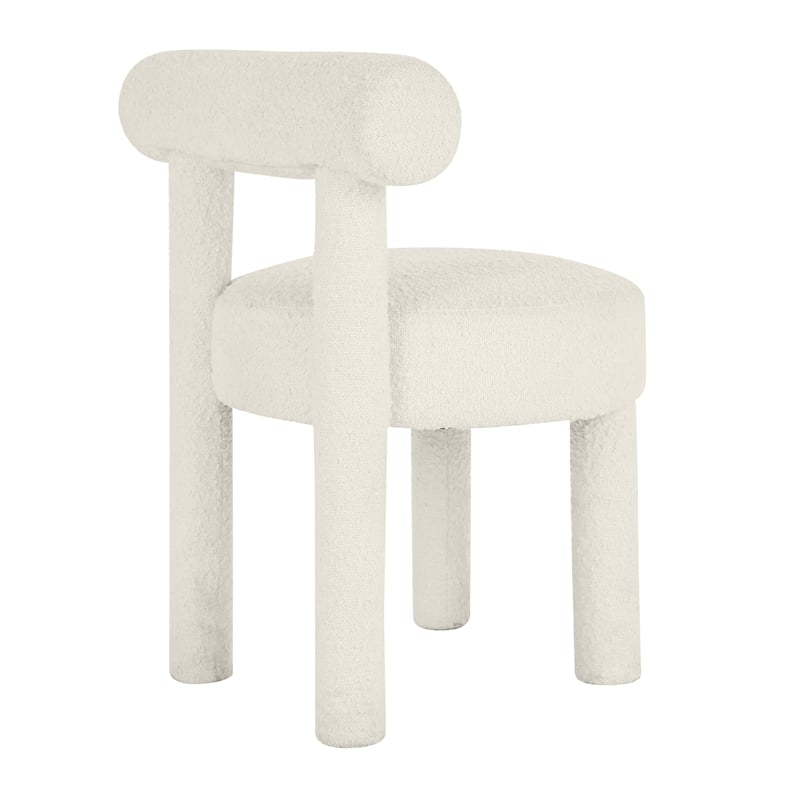 Carmel Cream Boucle Dining Chair