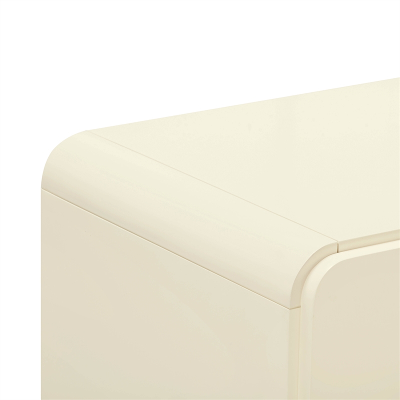 Sagura Cream 6-Drawer Wooden Dresser