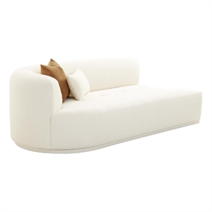 Fickle Cream Boucle Modular LAF Loveseat