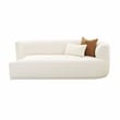 Fickle Cream Boucle Modular RAF Loveseat