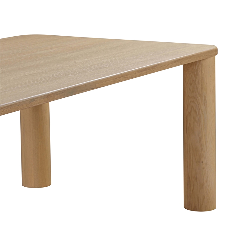 Akola Natural Oak Rectangular Dining Table