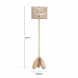 Alondra Natural Wooden Floor Lamp