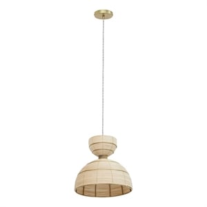 lydia rattan pendant lamp