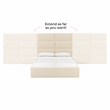 Eliana Cream Velvet Queen Wings (Set of 2)