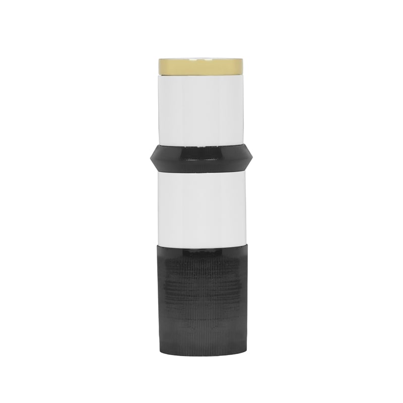 Kaonashi Black Metal Vase