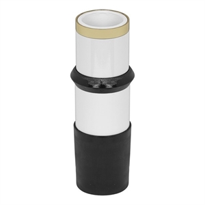 Kaonashi Black Metal Vase