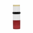 Kaonashi Burgundy Metal Vase