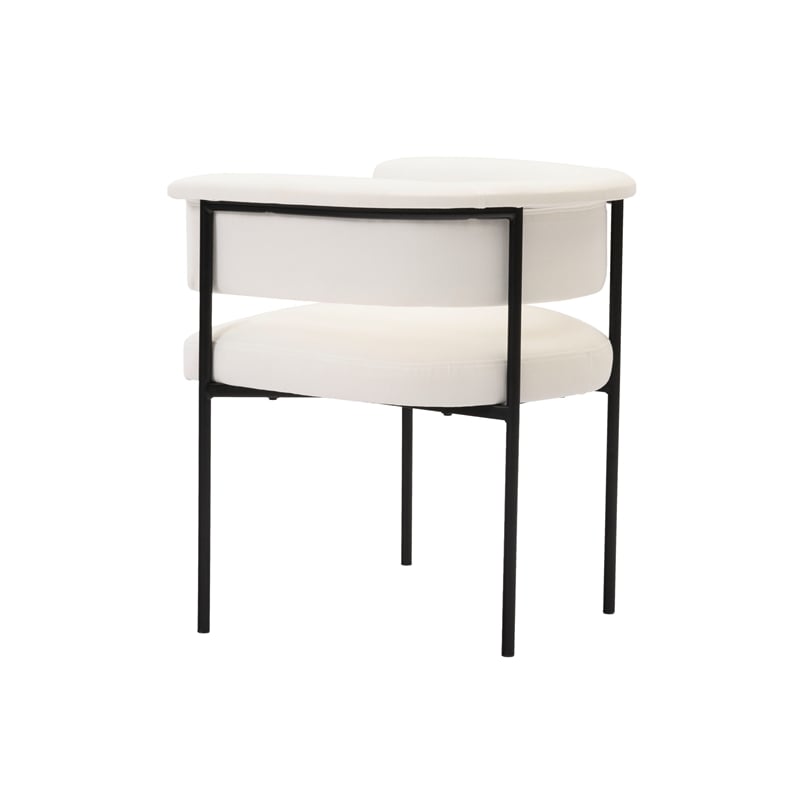 Taylor Cream Performance Linen Dining Chair