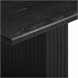 Chelsea Black Oak Rectangular Dining Table