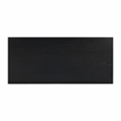 Chelsea Black Oak Rectangular Dining Table