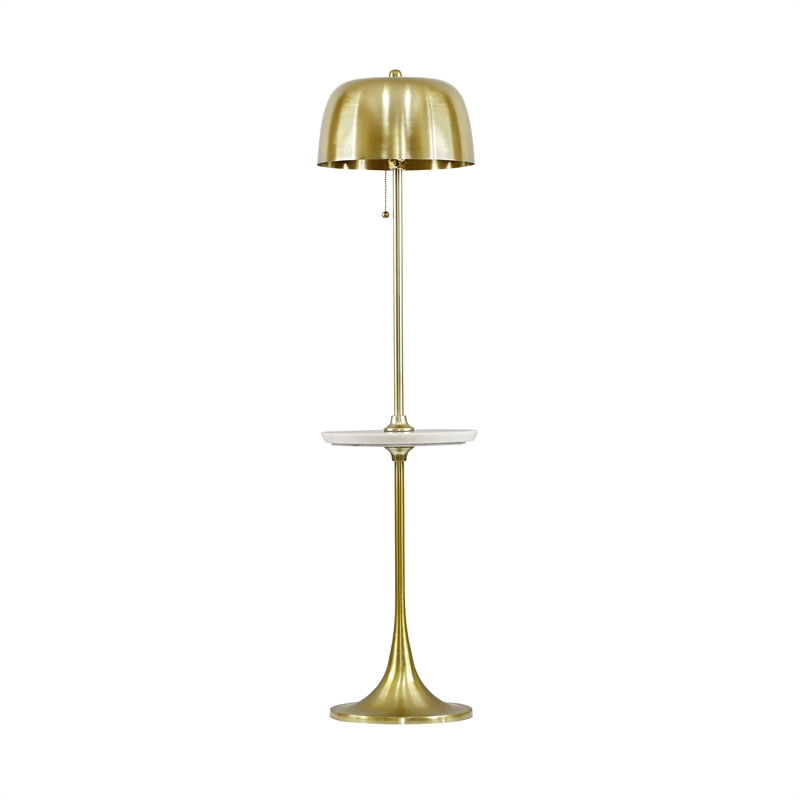 Sienna Gold Steel Floor Lamp