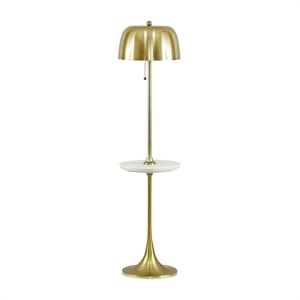 Sienna Gold Steel Floor Lamp
