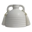 Adonis White Ceramic Vase