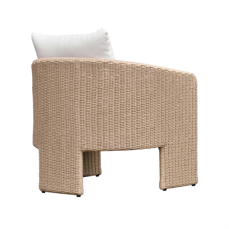 Alexa Cream Outdoor Armchair