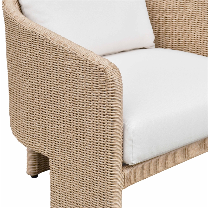 Alexa Cream Outdoor Armchair