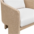 Alexa Cream Outdoor Armchair