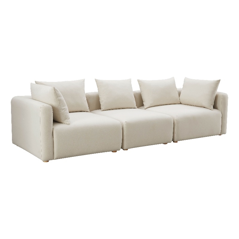 Hangover Cream Linen Sofa