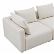 Hangover Cream Upholstered Loveseat