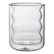 TOV Furniture Waves Transitional Glass Water Glasses in Clear (Set of 4)