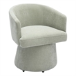 Kristen Light Green Rolling Desk Chair