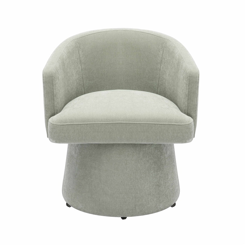 Kristen Light Green Rolling Desk Chair