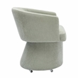 Kristen Light Green Rolling Desk Chair