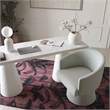 Kristen Light Green Rolling Desk Chair