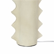 Wild Thing Beige Papier Mache Table Lamp