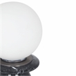 Globe Onyx Black Marble Lamp
