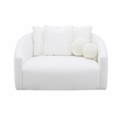 Hanim Cream Performance Fabric Daybed