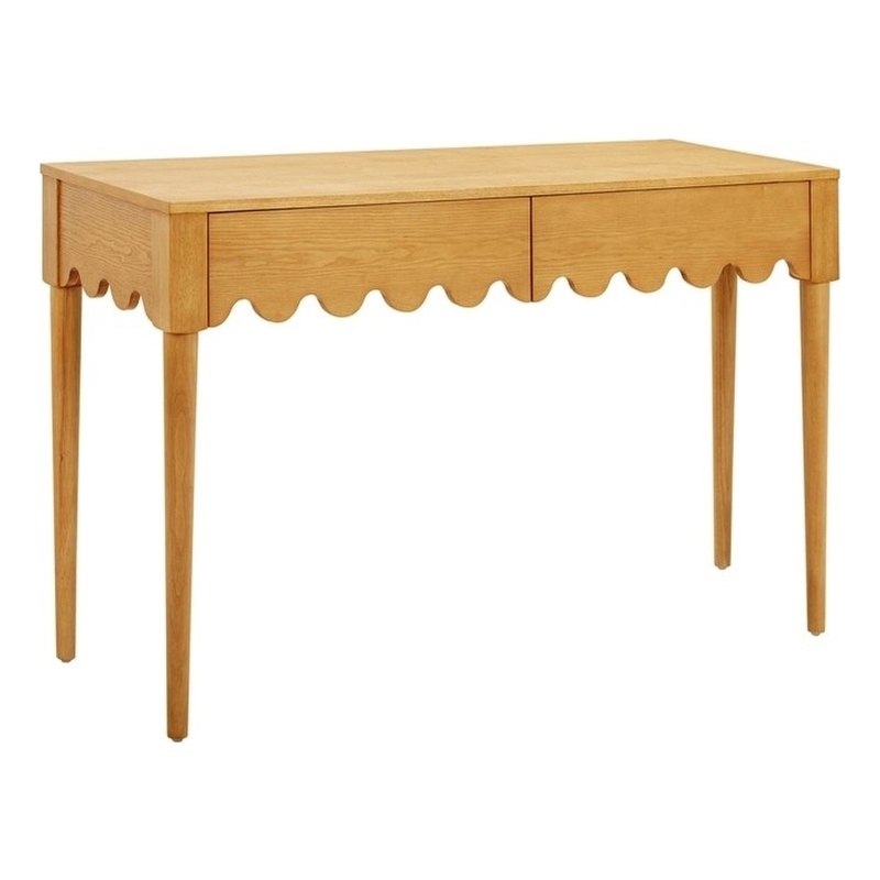 Oodle Natural Ash 2-Drawer Desk